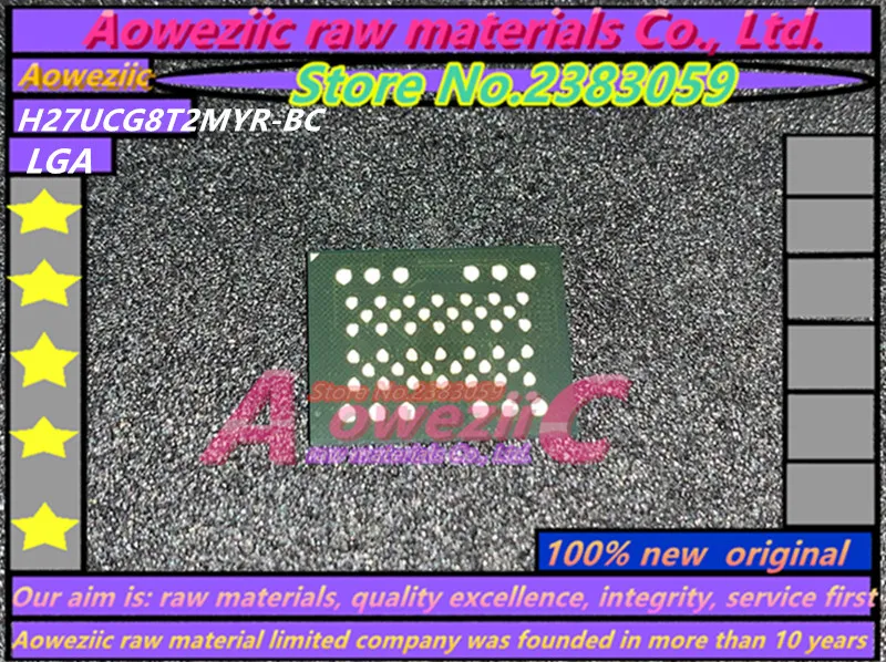 

Aoweziic 100% new original H27UCG8T2MYR-BC LGA memory chip H27UCG8T2MYR BC