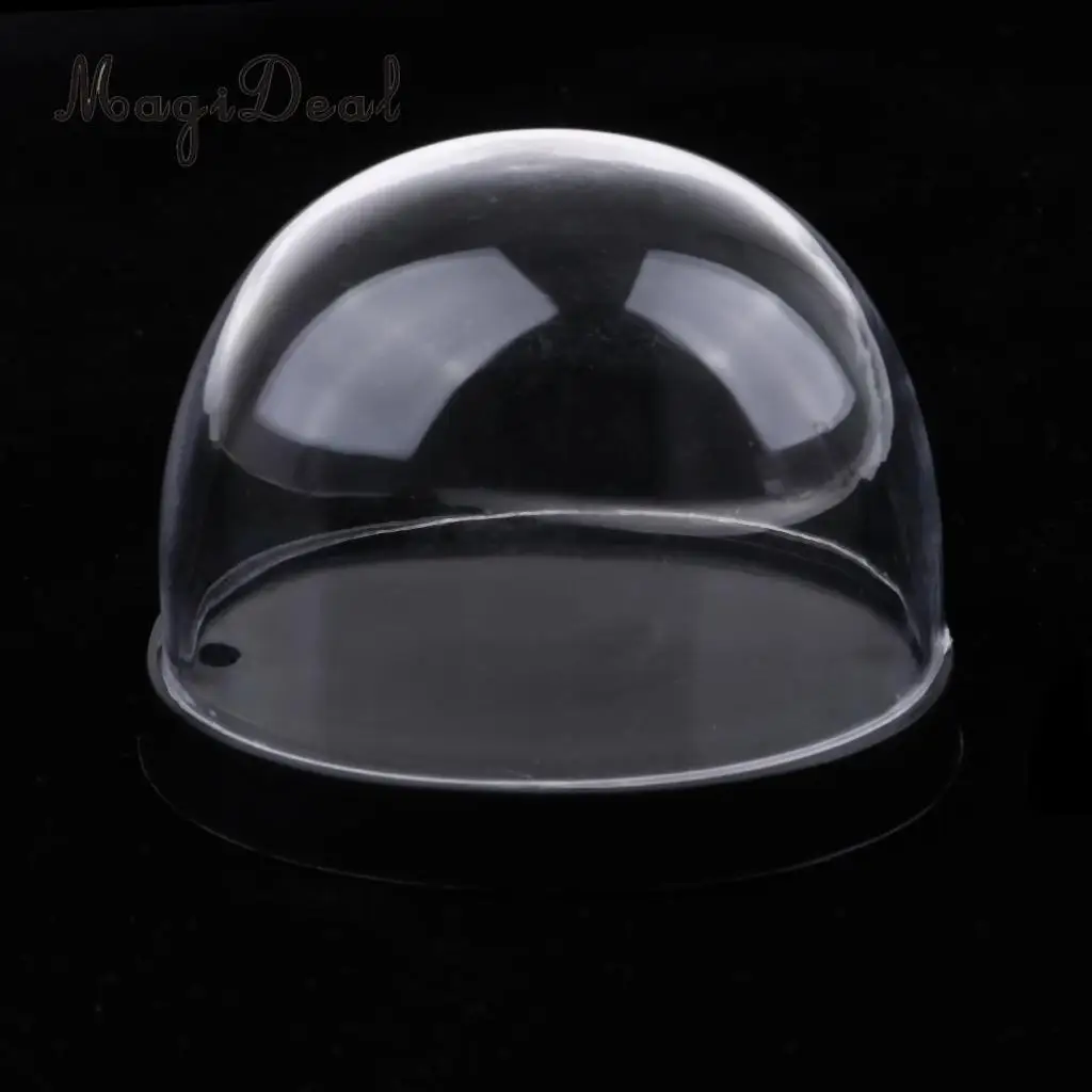 55mm Height Прозрачный акриловый пылезащитный чехол из плексигласа, чехол для демонстрации мини-литья под давлением, игрушечный стенд - Цвет: 55mm Height