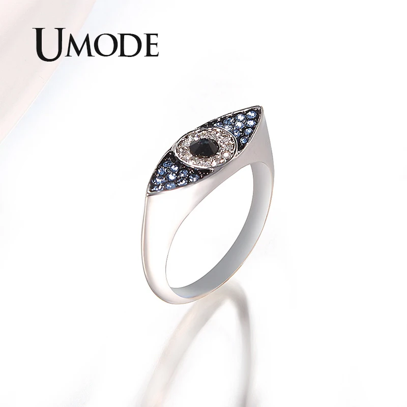 Кольцо UMODE женское круглое из розового и белого золота ювелирные Кольца