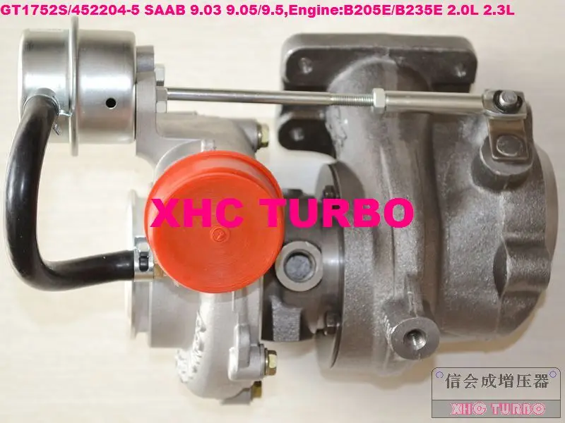 Турбокомпрессор GT1752S 452204 9172123 для SAAB 9 3 5 B205E B235E B308E 2.0L 2.3L 3.0L|turbocharger ihi|turbocharger 2turbocharger