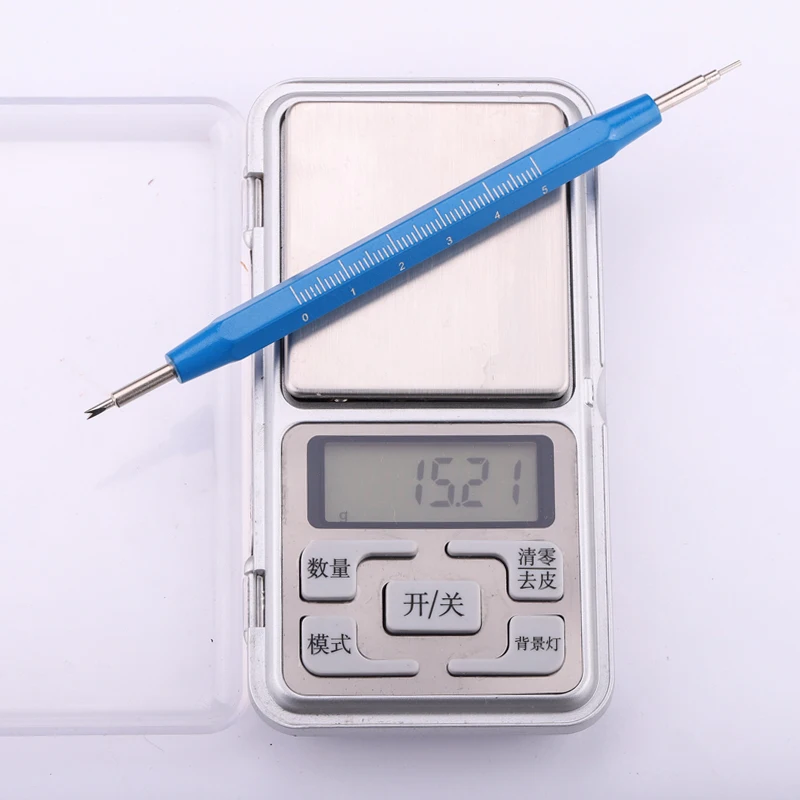 Watch Band Strap Buckle Spring Bar Link Pin Remover Repair Opener Measuring Tool  Aluminum Alloy Professional Watch Tools