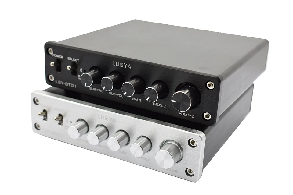 Lusya CSR8635 Bluetooth 4,0 TPA3116 сабвуфер Bluetooth усилитель HiFi 2,1 канальный цифровой аудио усилители 50 Вт* 2+ 100 Вт B2-004
