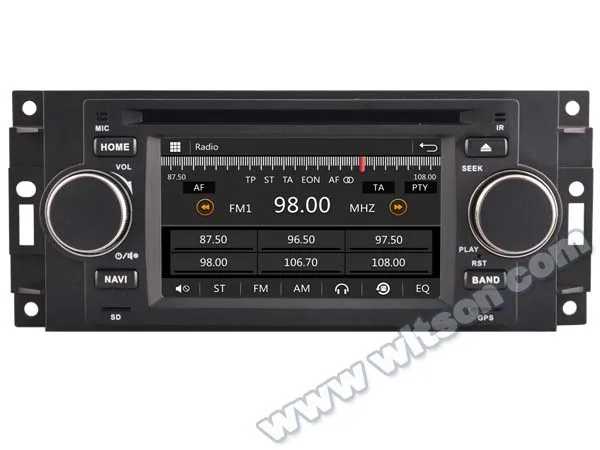 5 &quotавтомобильный DVD для Dodge Ram 2006 2008 &amp Jeep Grand Cherokee 2005 2007 Patriot 2009 с поддержкой