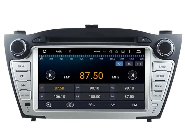 Android 9 0 автомобильный аудио dvd-плеер для HYUNDAI ix35 2009-2013/TUCSON gps автомобильное