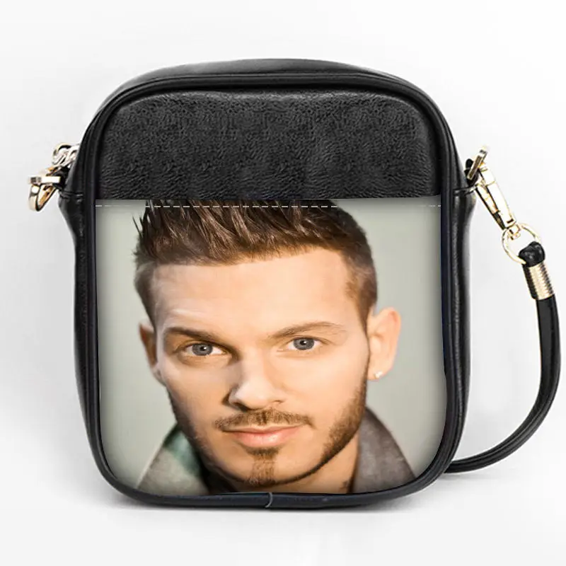 Новая мода М. Pokora Sling Bag пользовательские Для женщин Слинг сумки на ремне кожа мини девушки Tote вечерние сумка DIY Sling Bag - Цвет: 4