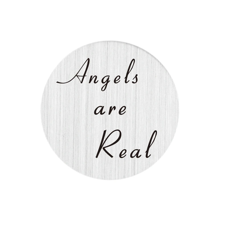 Лазерная печать 22 мм Ангелы из нержавеющей стали являются реальными плавающими