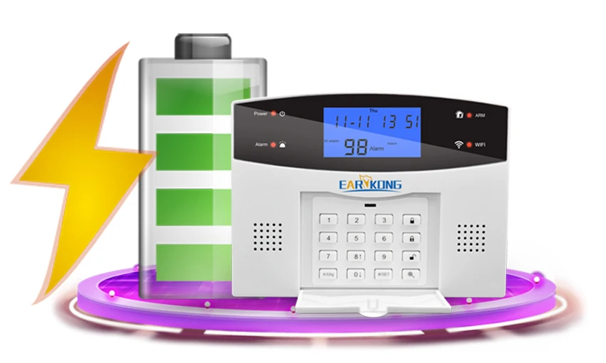 Обновление Wi-Fi PSTN GSM домашняя охранная сигнализация Поддержка беспроводной и проводной детектор сигнализации умный дом устройство реле выход управление