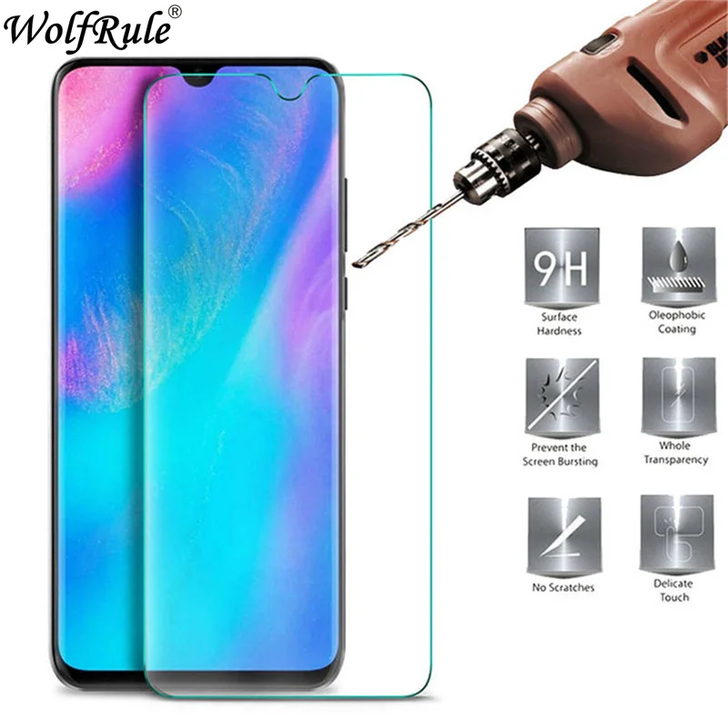 Wolfrule Protector de pantalla para Huawei Honor 20i vidrio Honor 10i 9H dureza vidrio templado para Huawei Honor 20i pel&iacute;cula protectora-1