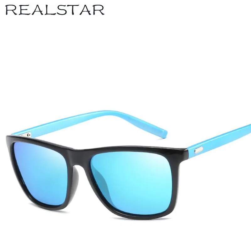 REALSTAR 2018 поляризованных солнцезащитных очков Для мужчин модный бренд Винтаж