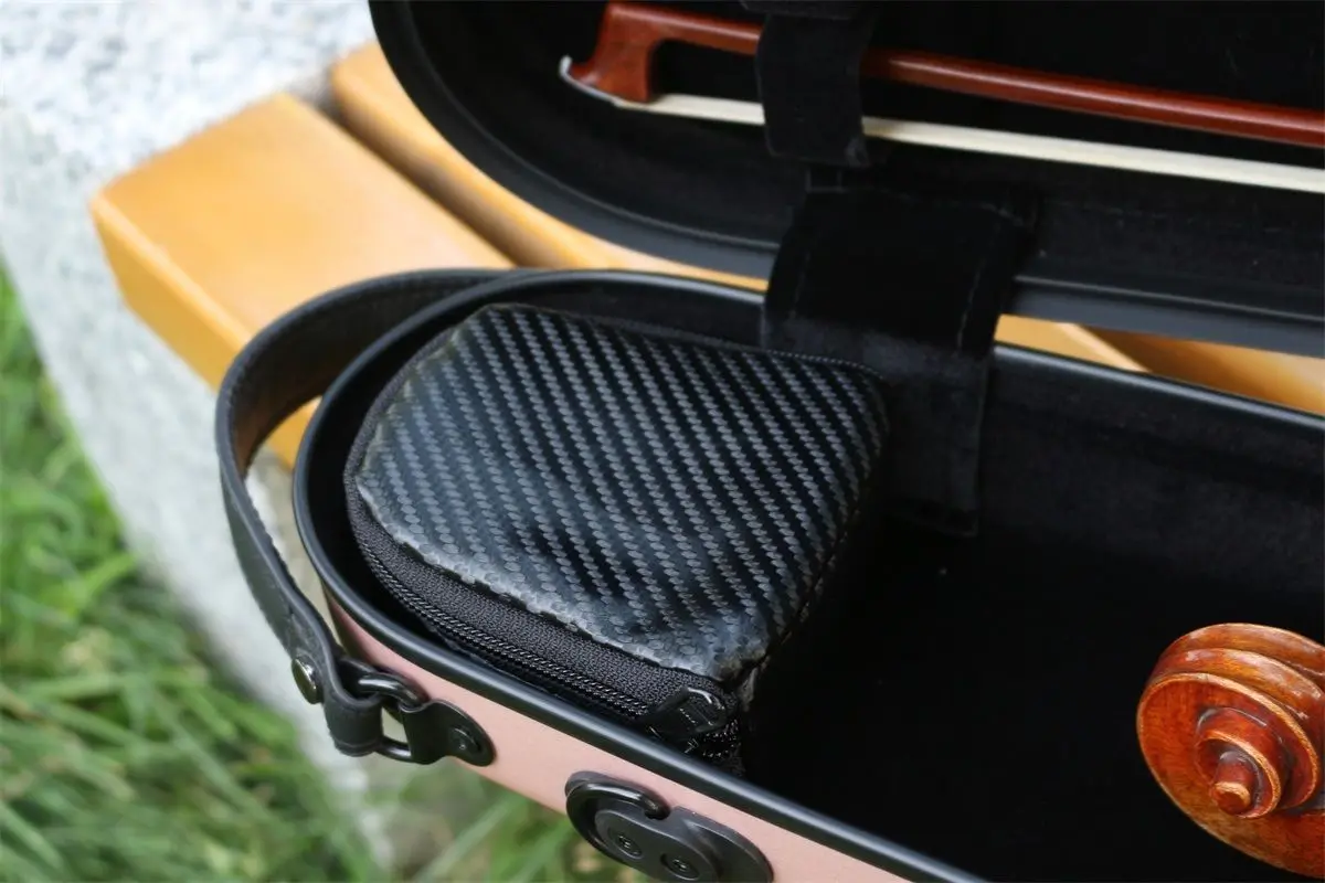 Полноразмерный чехол для скрипки 4/4 композитный из углеродного волокна