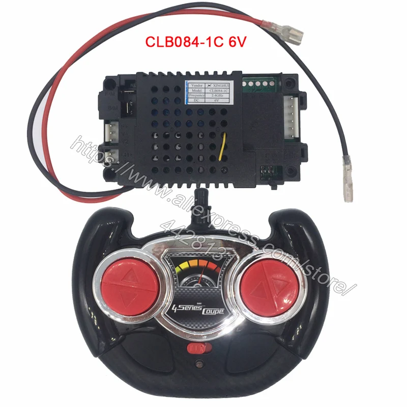 CLB084 4D children's electric car 2.4G remote control receiver controller 12V and 6V CLB transmitter for baby car|Детали и