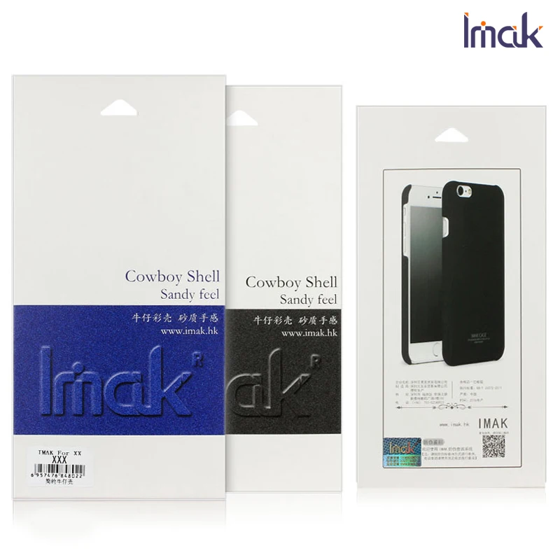 Imak установлены крышка телефона для iphone 7 plus жесткий чехол 5.5 дюймов с ring-stander.Support