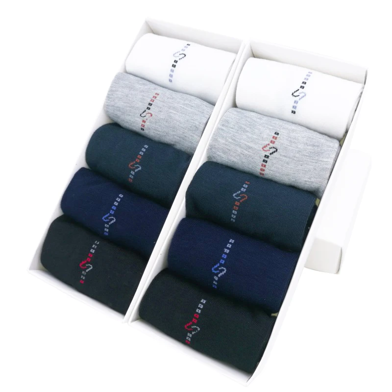 Новые модные мужские носки хорошего качества повседневные офисные хлопковые 20