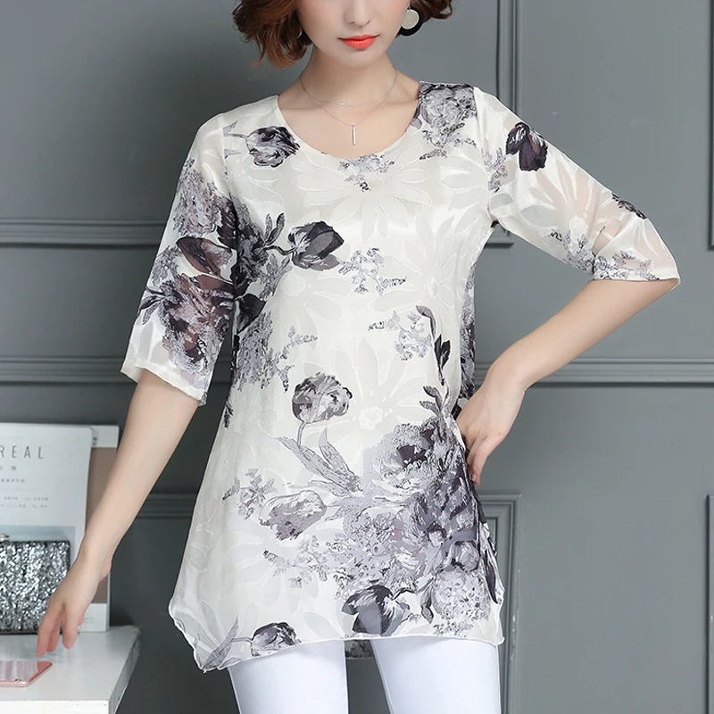 женские топы с коротким рукавом feminina blusas женственная рубашка Плюс размер