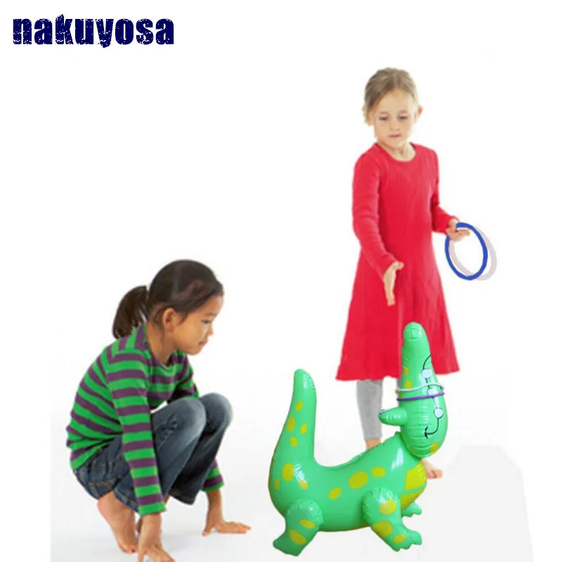 Милые игровые инструменты в форме крокодила ободок для детей надувные игрушки