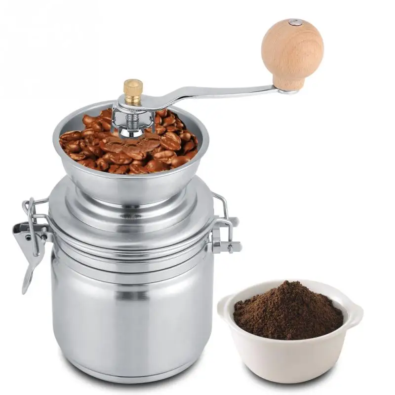 Ручная кофемолка из нержавеющей стали измельчитель для специй и орехов