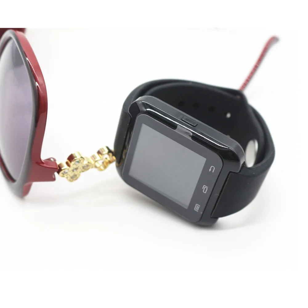 Zaoyimall Bluetooth Smart часы U80 smartwatches U для iOS iPhone Samsung Huawei телефонах Android хорошо как dz09 gt08 u8