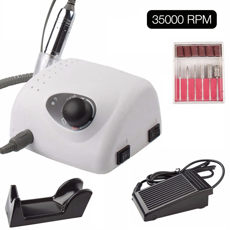 Профессиональный шлифовальный аппарат для маникюра сильный 210 105L маникюрный