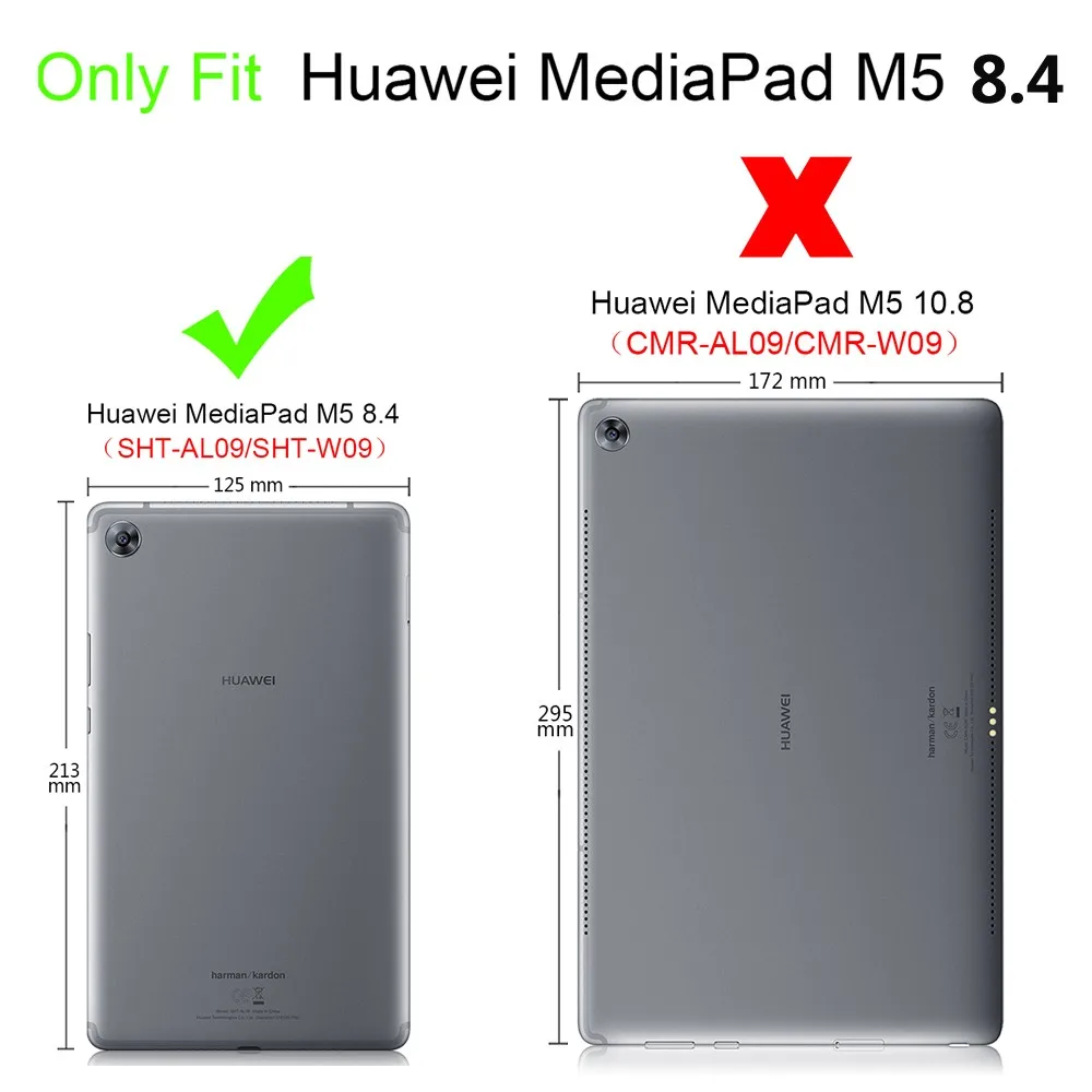 Ковбойский кожаный чехол для Huawei Mediapad M5 8 4 дюймов SHT W09 планшет откидной магнитный