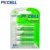 4 шт./карта PKCELL AA Аккумуляторная батарея Ni-MH 1,2 V 2200mAh Низкая саморазряд прочные NIMH 2A AA батареи для фонарика игрушки - изображение