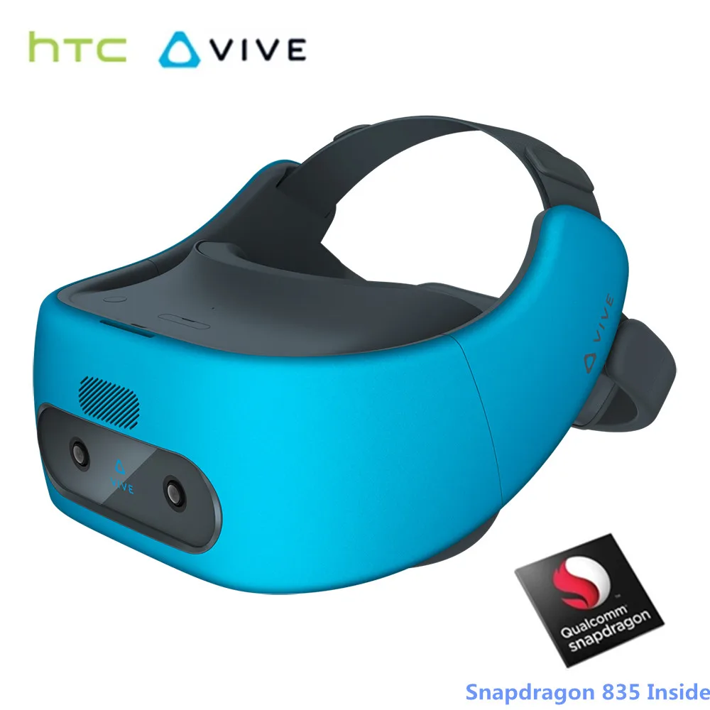 Оригинальный htc Vive фокус 3D VR Очки виртуальной реальности Integrated гарнитура Snapdragon 835