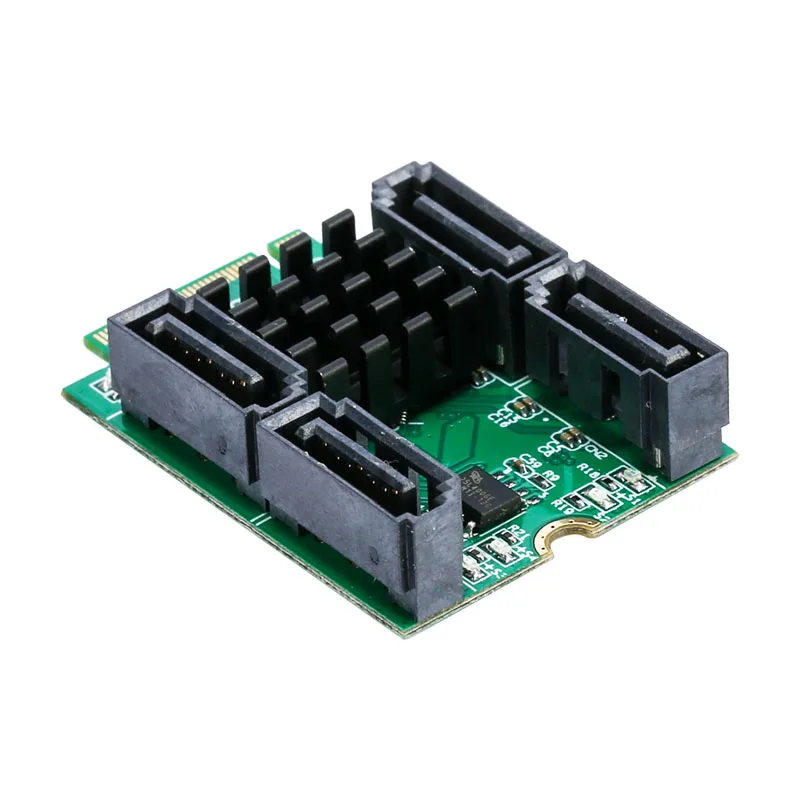 Плата расширения M.2 до карта SATA адаптер M2 (PCIe) B + M слоте ключей 4 Порты и разъёмы