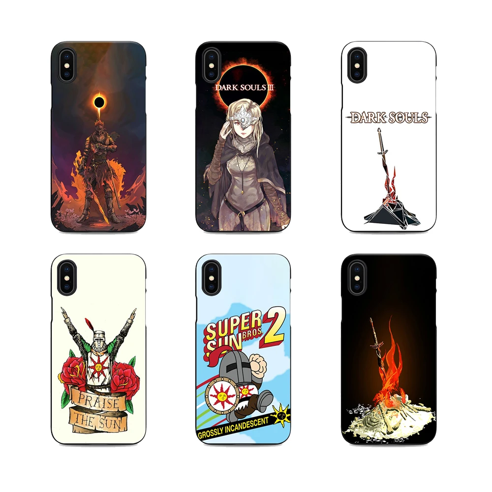 Dark souls 3 Bonfire by Amy Palmer мягкий силиконовый черный чехол для телефона iPhone XR XS MAX 6 7 8 plus 5