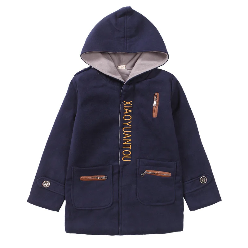 Куртки для мальчиков новинка 2018 года модные детские куртки с длинными рукавами и