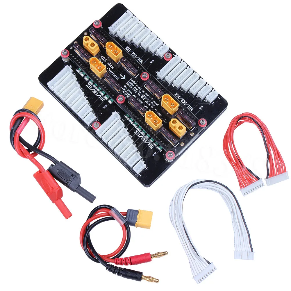 6в1 XT60 2 8S Lipo батарея параллельная сбалансированная зарядная плата пластина для Imax