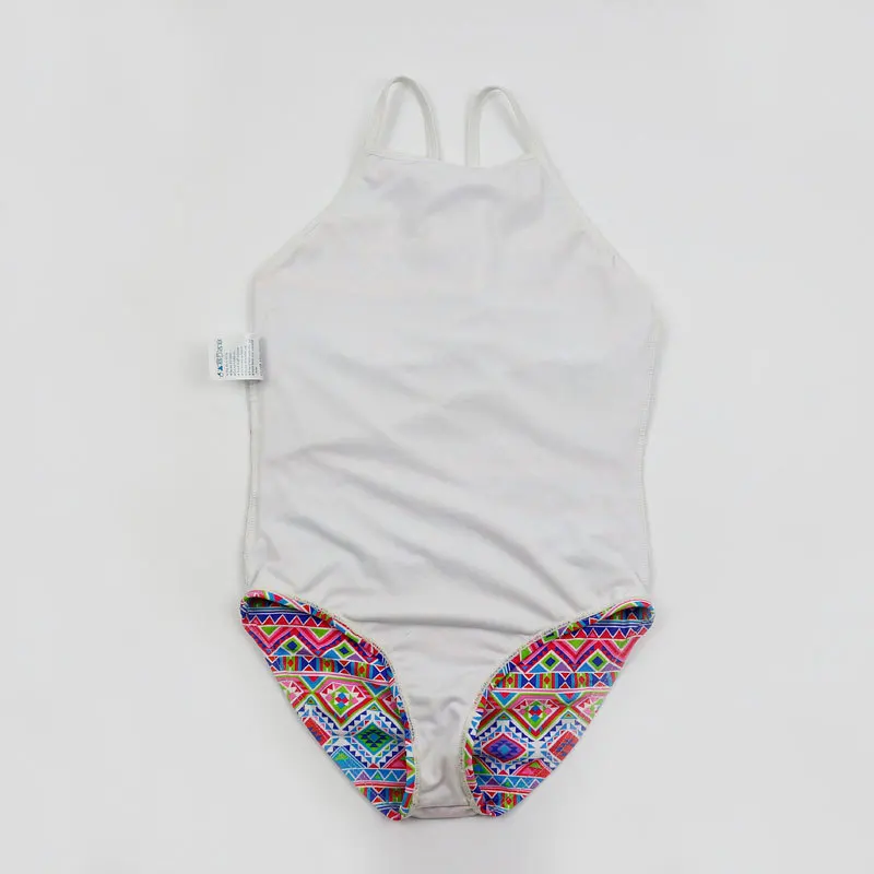 Детские купальные костюмы для девочек цельный Национальный бикини купальники