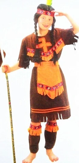 Карнавальные костюмы на Хэллоуин для костюмированной вечеринки индейского