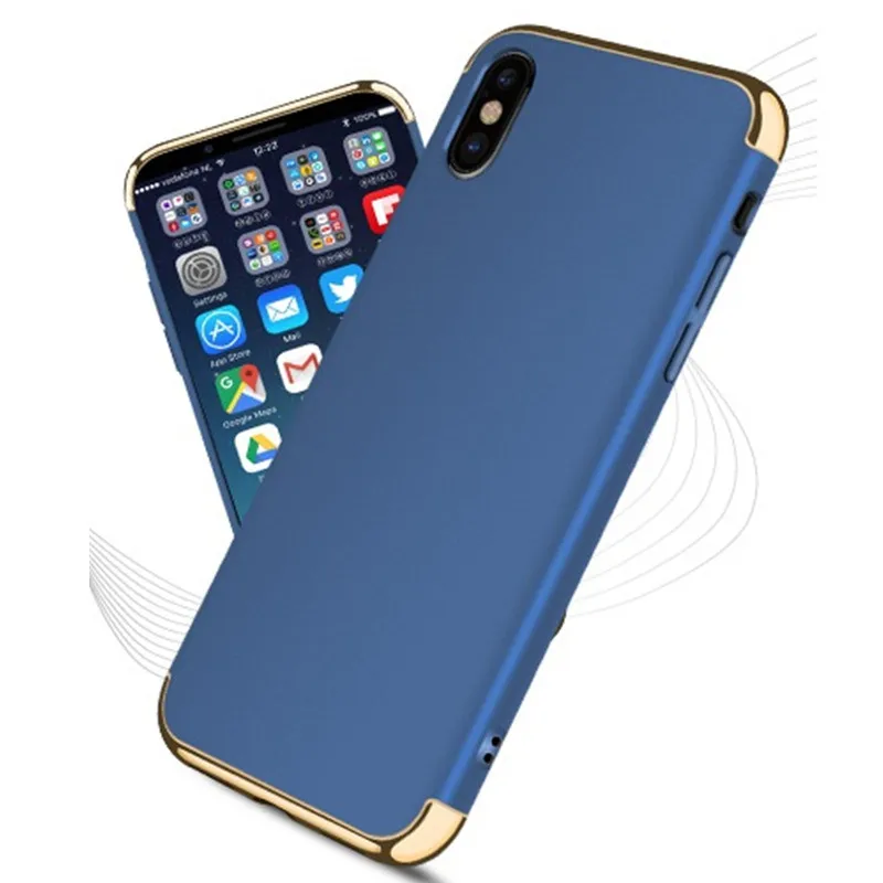 Quwind 3 в 1 полный Средства ухода за кожей покрытие чехол для iPhone 6 7 8 Plus x|for iphone|for iphone