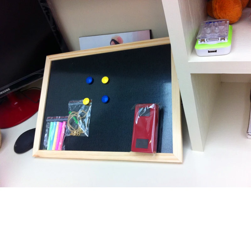 Деревянная рама магнитная доска сухая стираемая ресторан офис поставщик новинка