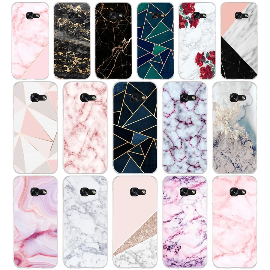 87SD мраморный зеленый камень Мягкий Силиконовый ТПУ чехол для телефона Samsung a3 2016 a5 2017 a6 plus a7 a8 a9 star lite s 6 7 8 9
