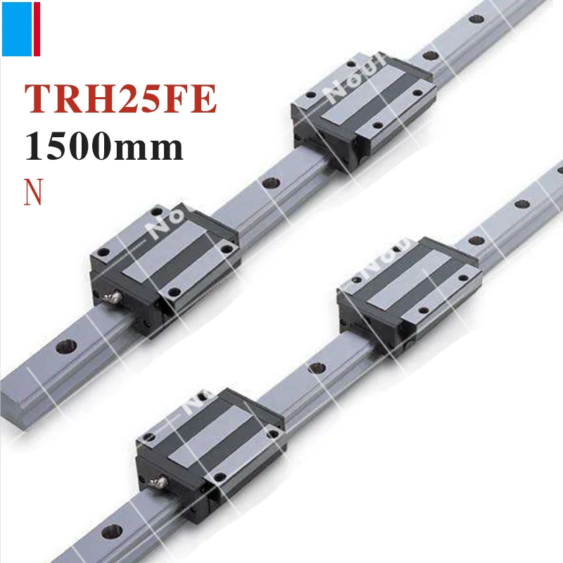 TBI TBIMOTION TR25N 1500 мм линейная направляющая с TRH25FE скользящие блоки из нержавеющей