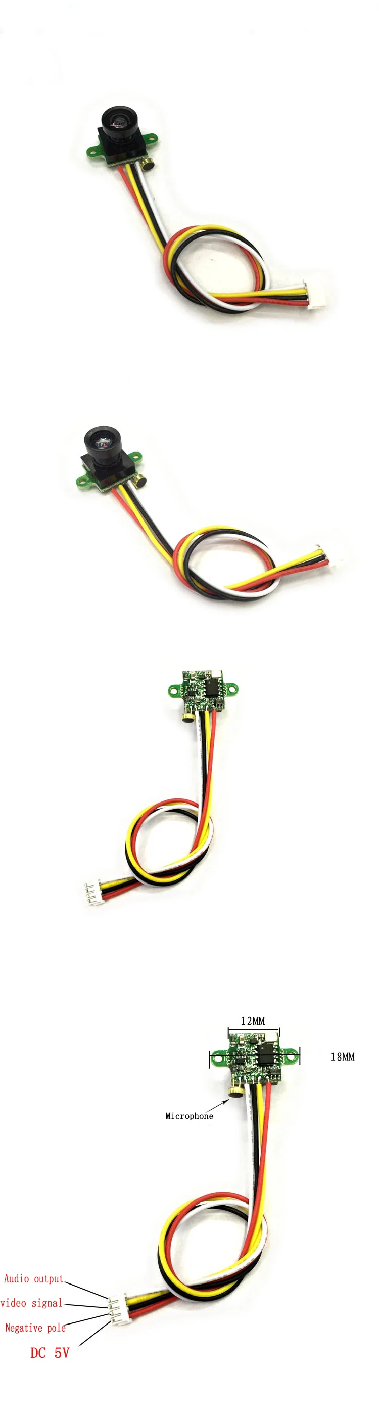 Супер Мини 700TVL 1,8 мм формат NTSC FPV Камера для RC QAV250 FPV аэрофотосъемки