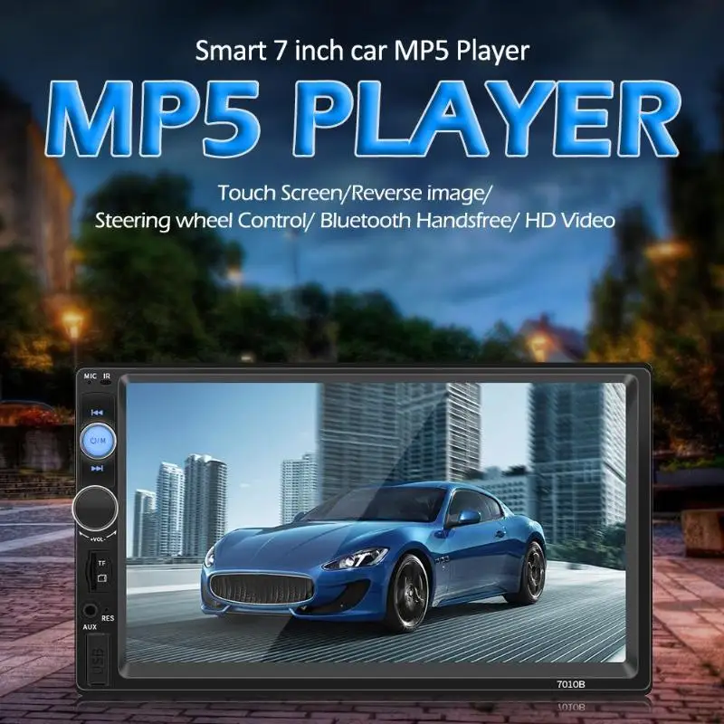 SWM 7010B Bluetooth Car Stereo 7 inch Screen In Dash AUX Input FM Radio Receiver Head Unit|Автомагнитолы| |