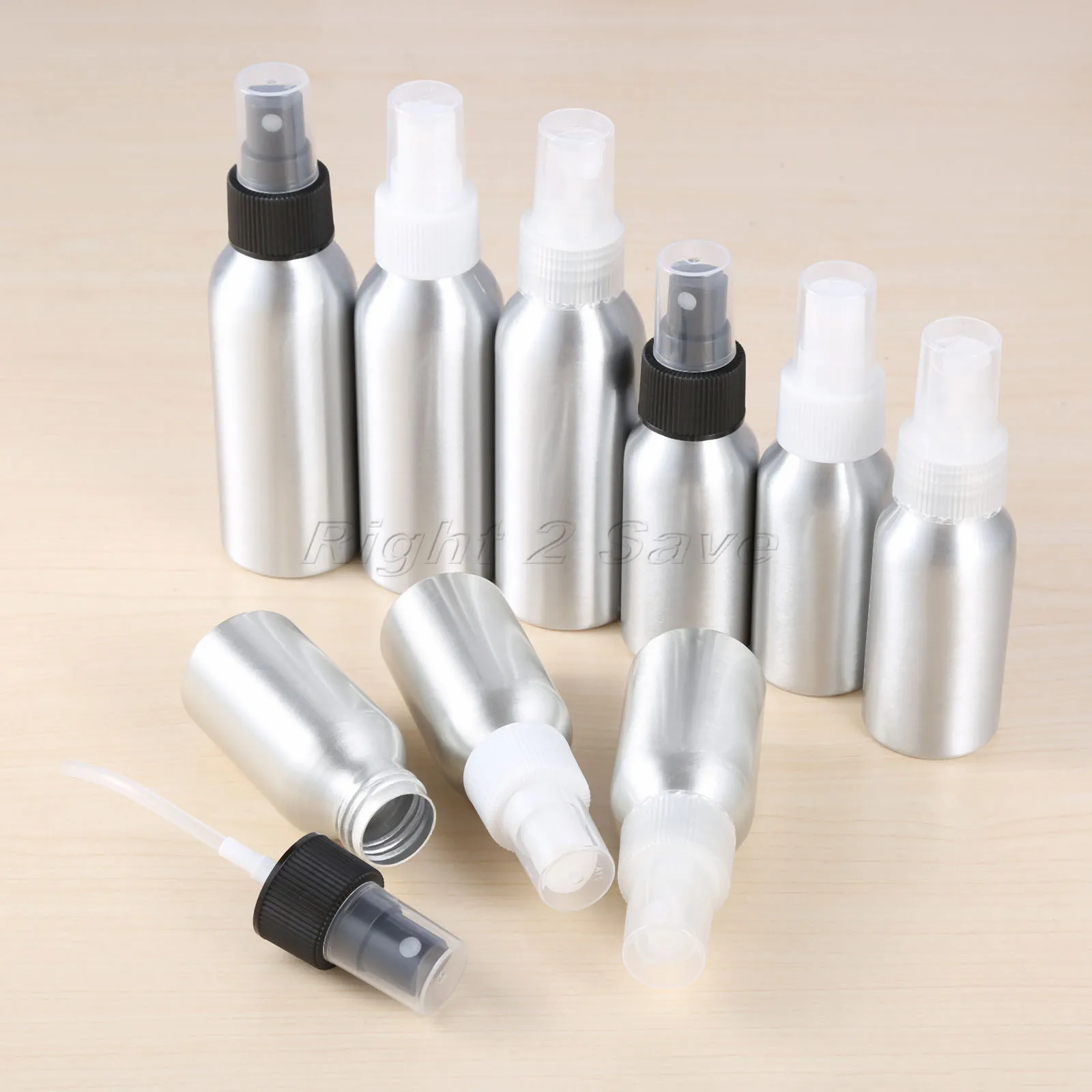 Распылитель для духов 100 мл черный и белый цвет | Красота здоровье