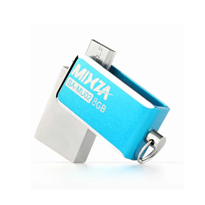 Новые модные mixza двойной разъем OTG USB Flash Drive 64 ГБ 32 для телефона Android Планшеты PC 16 usb