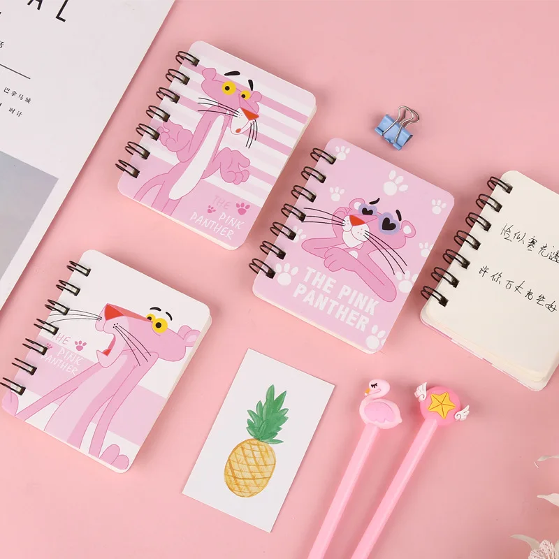 16 стилей книга со спиралью катушки блокнот Kawaii подкладка пустая миллиметровая