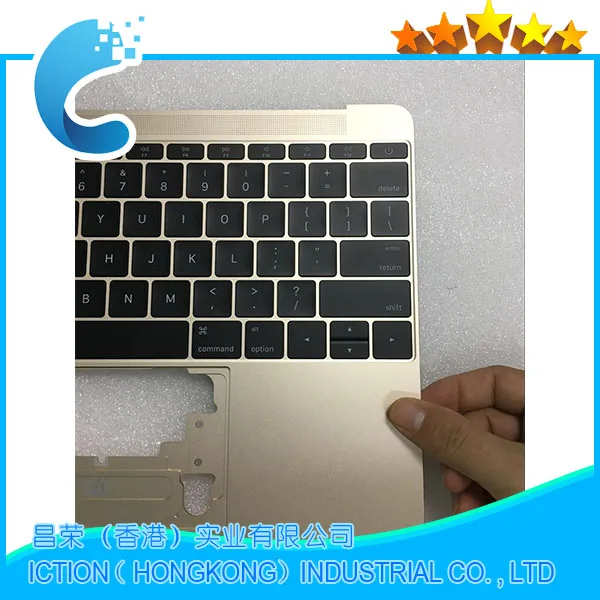 Оригинальный чехол 2015 для Macbook Pro Retina 12 дюймов A1534 с клавиатурой из США верхний