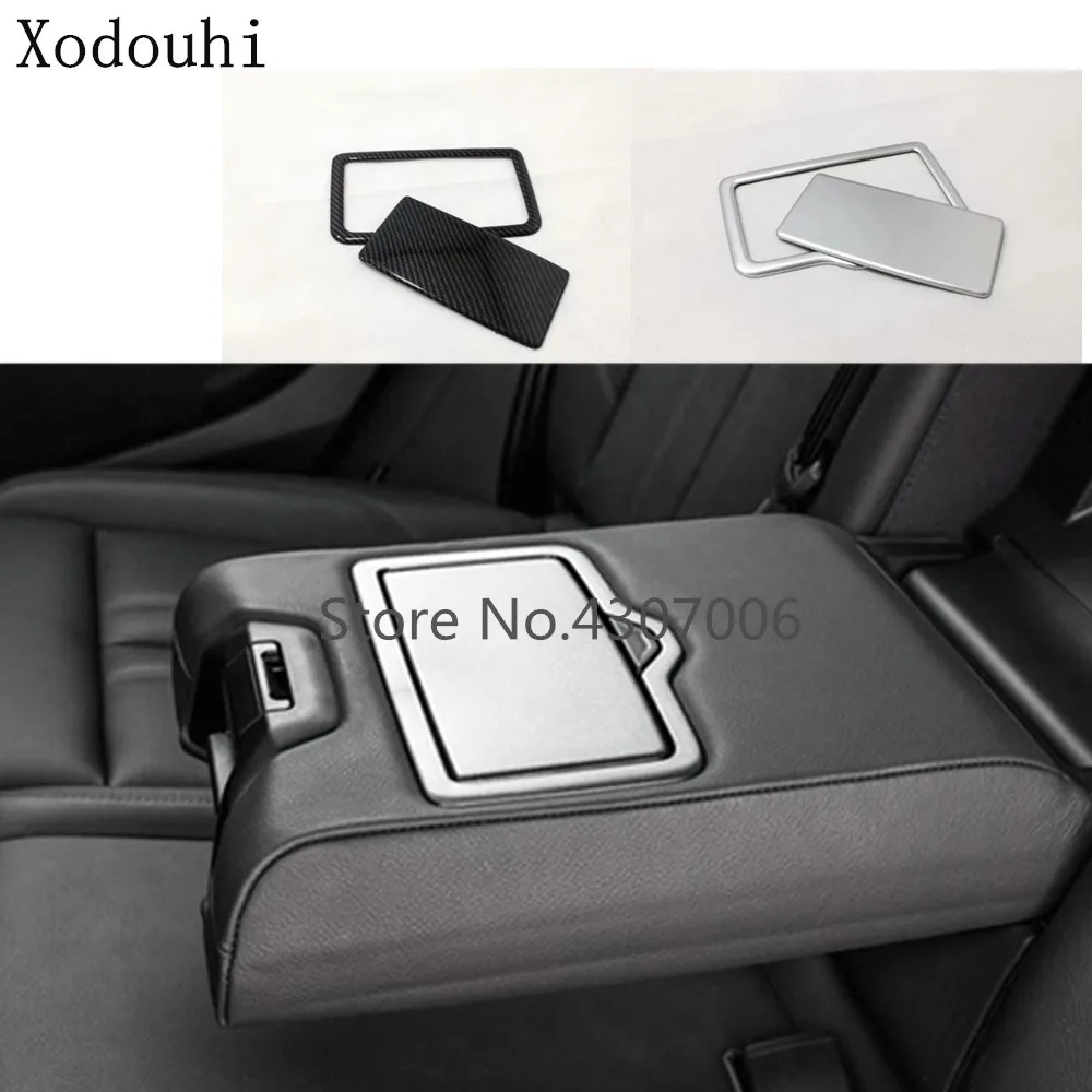 

Car Inner Trim Storage Center Console Glove Rear Back Tail Cup Gear Armrest Box Frame 1pcs For VW Audi Q5 L Q5L 2018 2019 2020