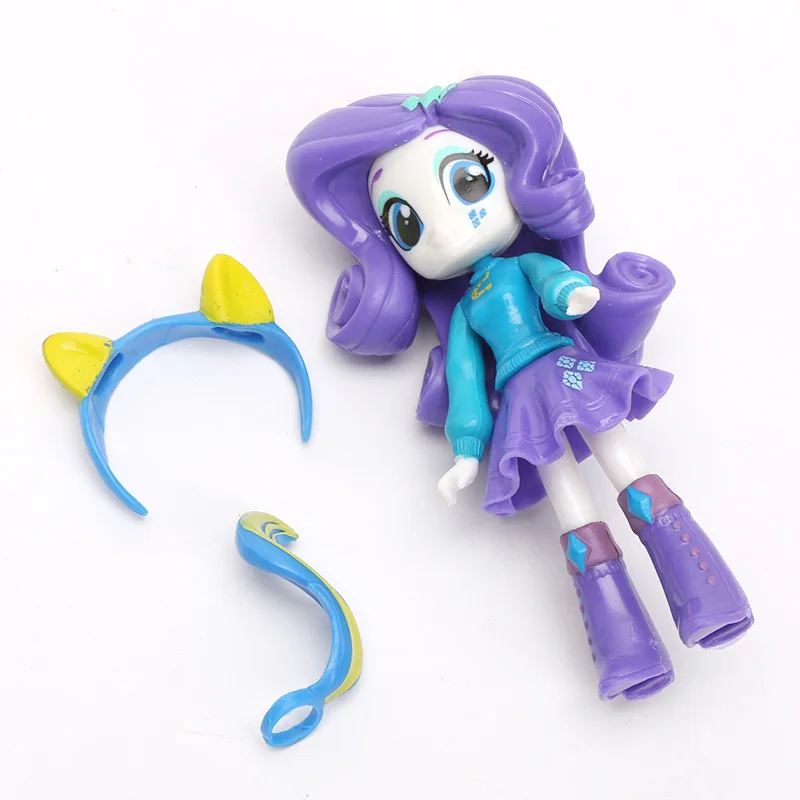 12 см 9 шт. 7 шт. игрушки My Little Pony friendly Is Magic Pony Набор фигурок Twilight Sparkle Rainbow Dash Fluttershy модель куклы