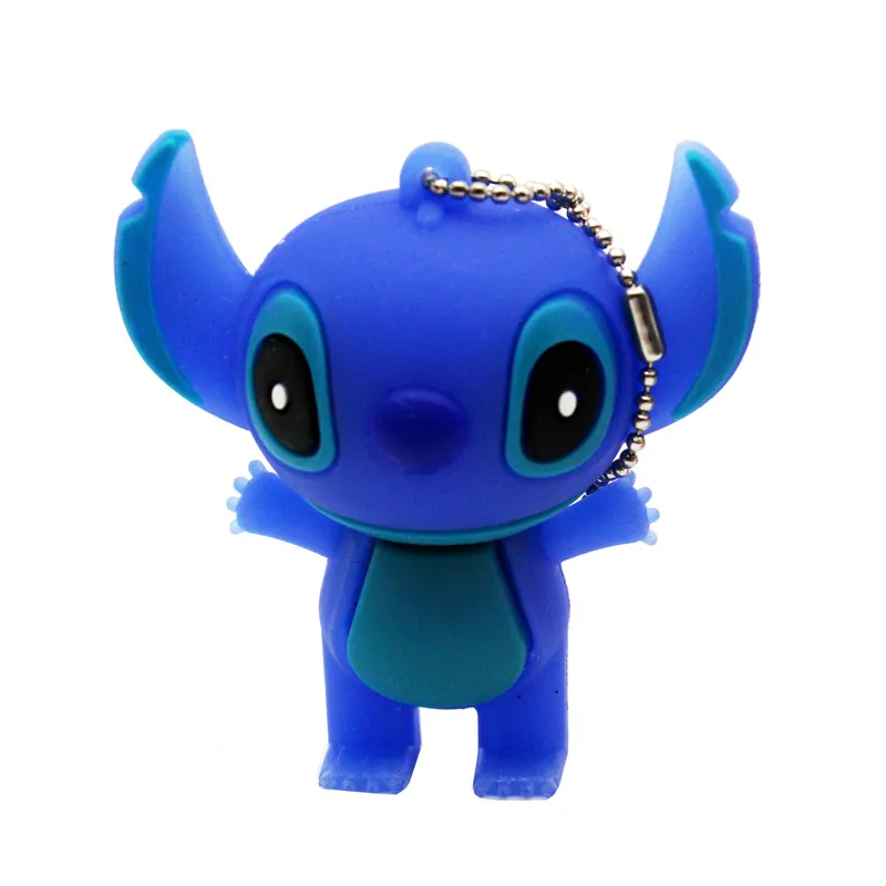 Jaster lovely Cartoon Lilo& Stitch USB флеш-накопители 64 ГБ 32 ГБ 16 ГБ 8 ГБ 4 ГБ флеш-накопитель карта памяти флешки в подарок - Цвет: 09