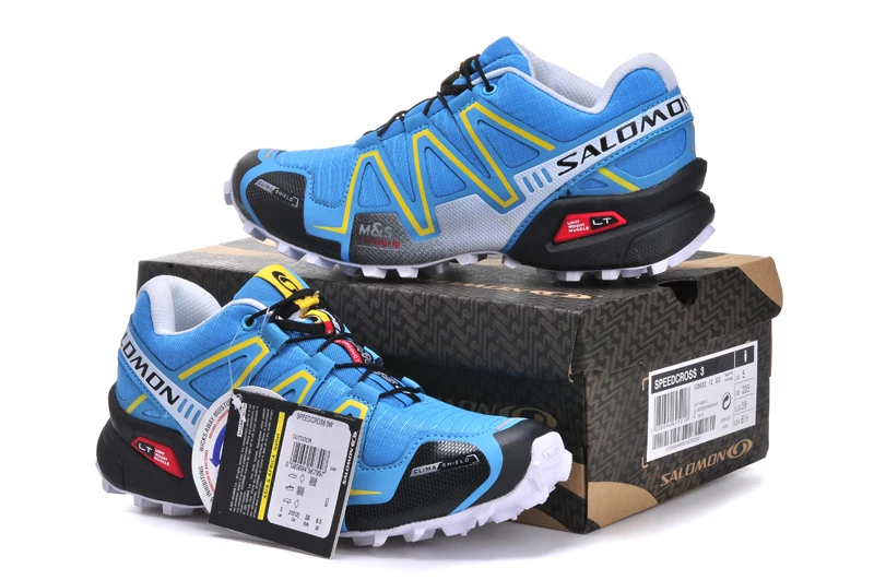 Salomon Скорость Крест 3 CS женские ботинки для улицы дышащая Соломон кроссовки