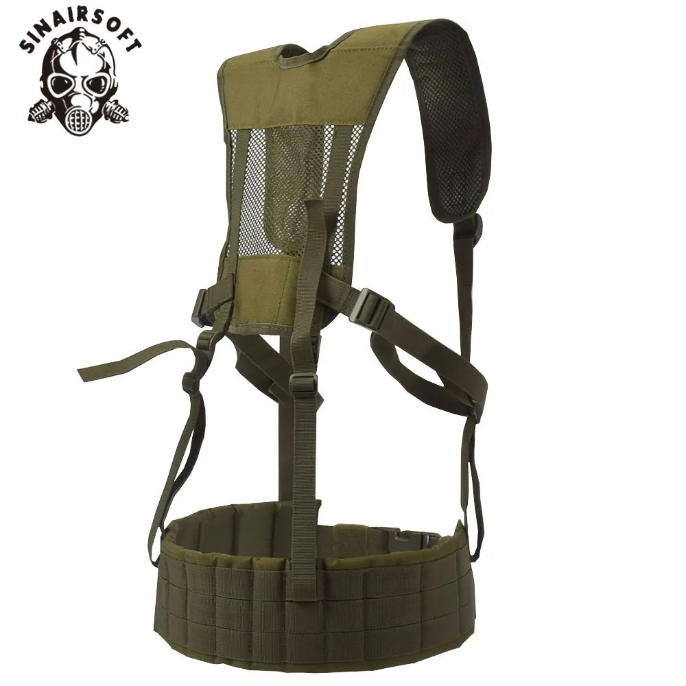 Тактический Жилет MOLLE 1000D нейлоновый жилет пояс боевой армейский сражной для
