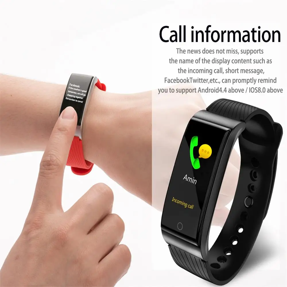 Умный Браслет Timethinker браслет с Bluetooth шагомер металлический измеритель пульса