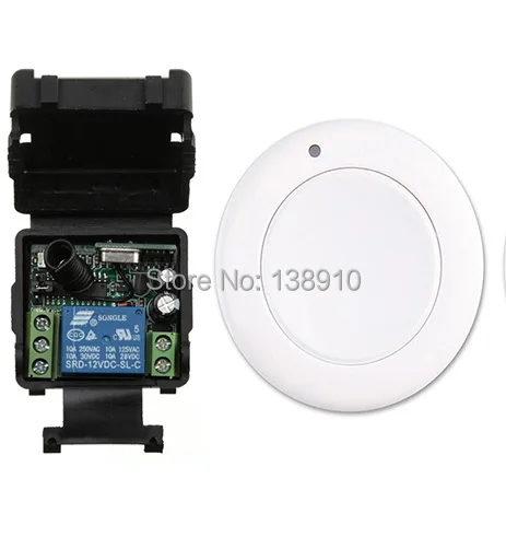 Новый DC12V 1ch 10A rf Беспроводной Дистанционное управление переключатель Системы