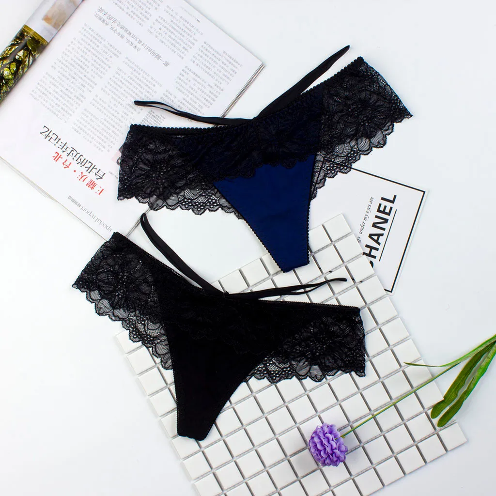 Новое поступление женские трусы сексуальные полые прозрачные ледяные кружевные