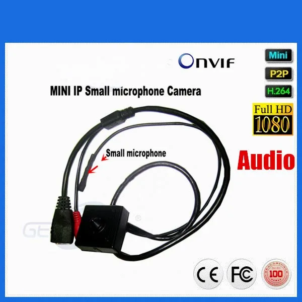 2017 Горячая Распродажа мини аудио видео камера 1920*1080P Ip 1080P 2 мегапикселя Pin